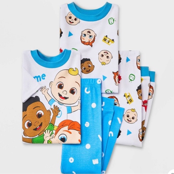 Coleman Pavillon CoComelon Jungen Pyjama Set – Kurz, Aus Baumwolle, Für Jungs 6 Monate Bis 5 Jahre Kinder Schlafanzug Kurz Baumwolle Jungen 6 Monate 5 Jahre